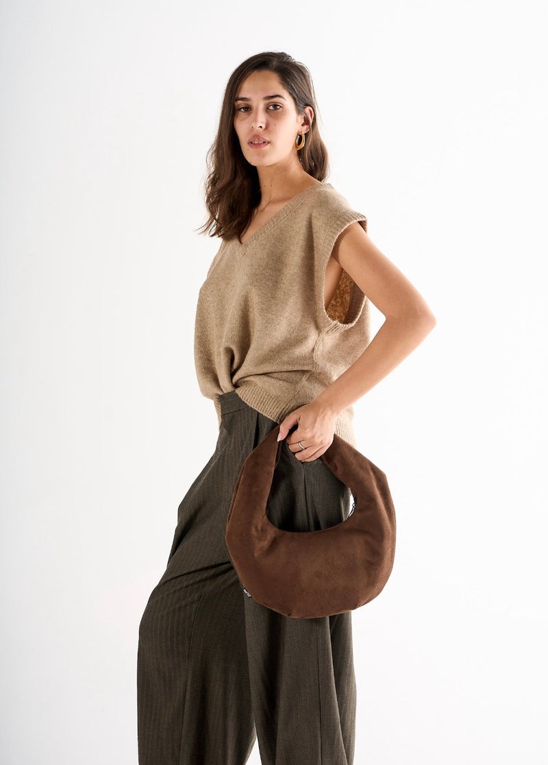 Zuri Orbit - Brown Suede - Image 1